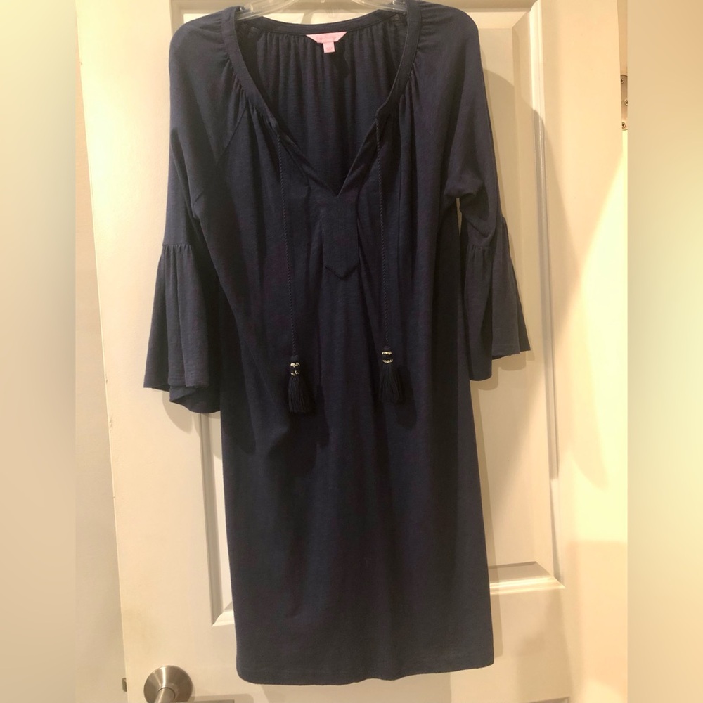 Lilly Pulitzer Navy Del Lago Dress